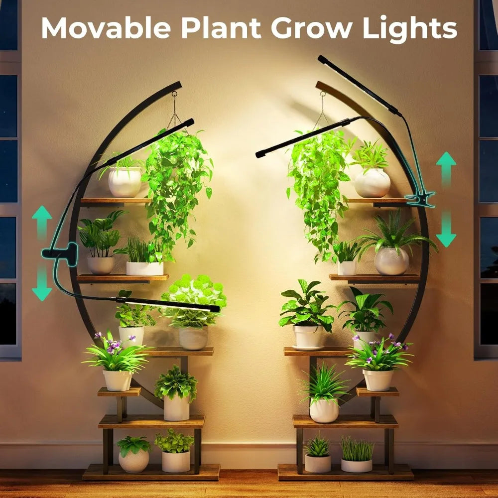 Plant Stand with Grow Lights,