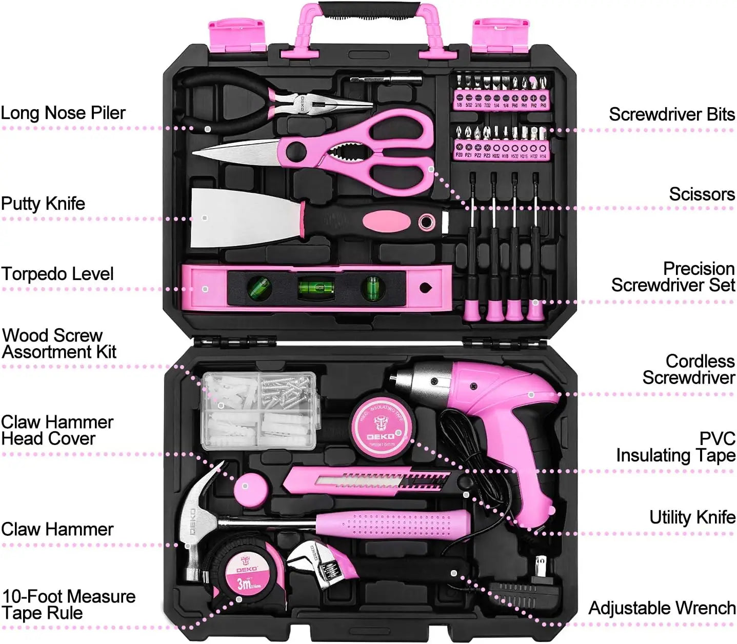 98 Piece Tool Set,General Household