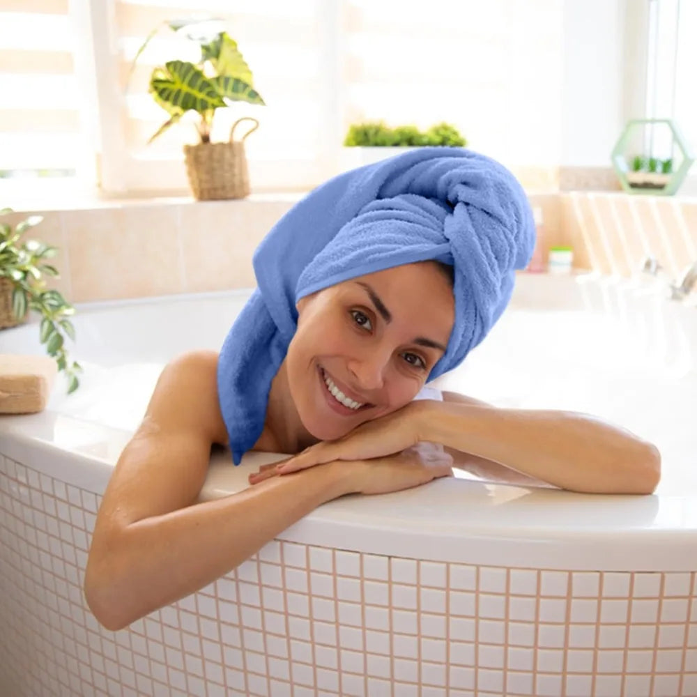 100% Cotton Bath Towels - 27x54 inches - 6-Pack Shower Towels - Lightweight and Super Absorbent Bathroom Towels