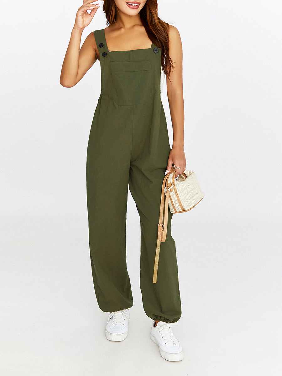 Women Jumpsuit Elegant Sleeveless