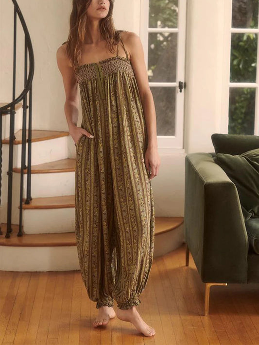 Women Summer Cami Jumpsuits