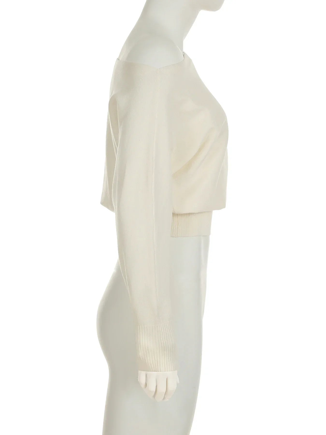 Solid Off-Shoulder Sweater Loose Slash Neck Long Sleeve Knitted Pullovers Women Autumn Winter Fashion