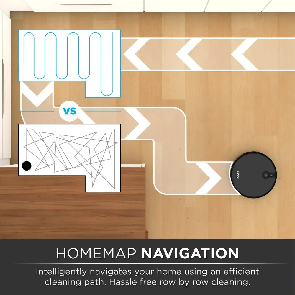 The robotic vacuum cleaner connection