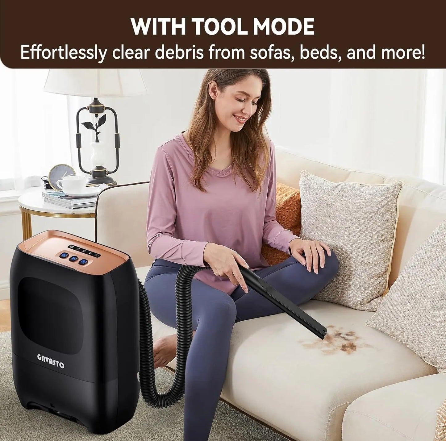 Touchless Vacuum Automatic Dustpan -