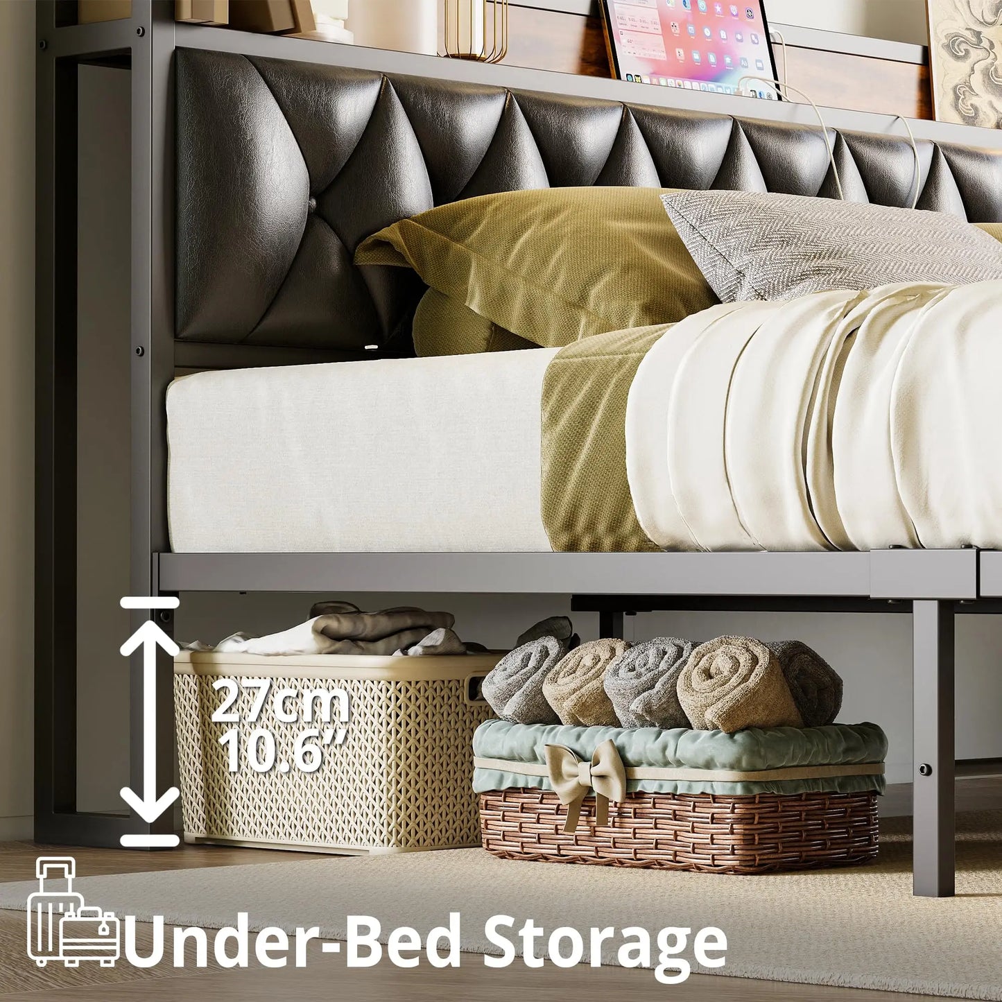 Bed Frames, Twin, Queen, California King Size