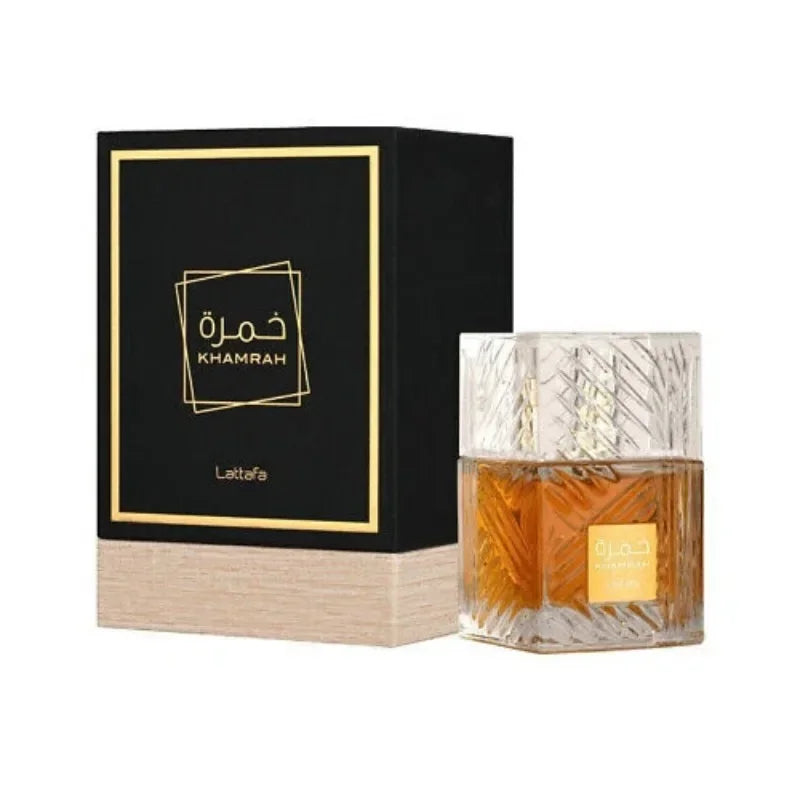 100ml Lattafa Khamrah Series Eau de Parfum Homme Spray Original Arab Perfumes Lasting Oriental Spicy Perfume Men's Cologne