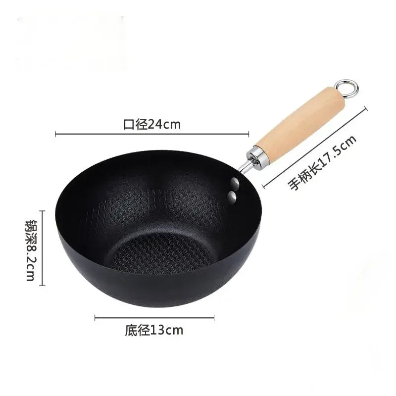 Mini Frying Pan Non-Stick Iron Pan Frypan Pot Saucepan Cooking Omelette Pans Wok For Kitchen Cookware