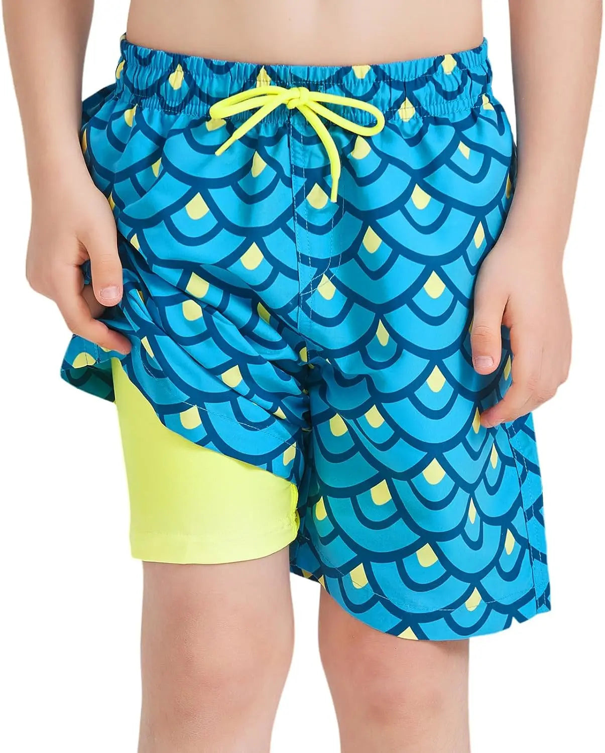 Boys Swim Trunks Compression Liner