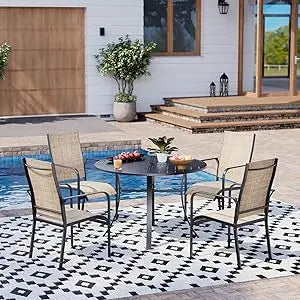 7-Piece All-Weather Rattan Patio Dining Set