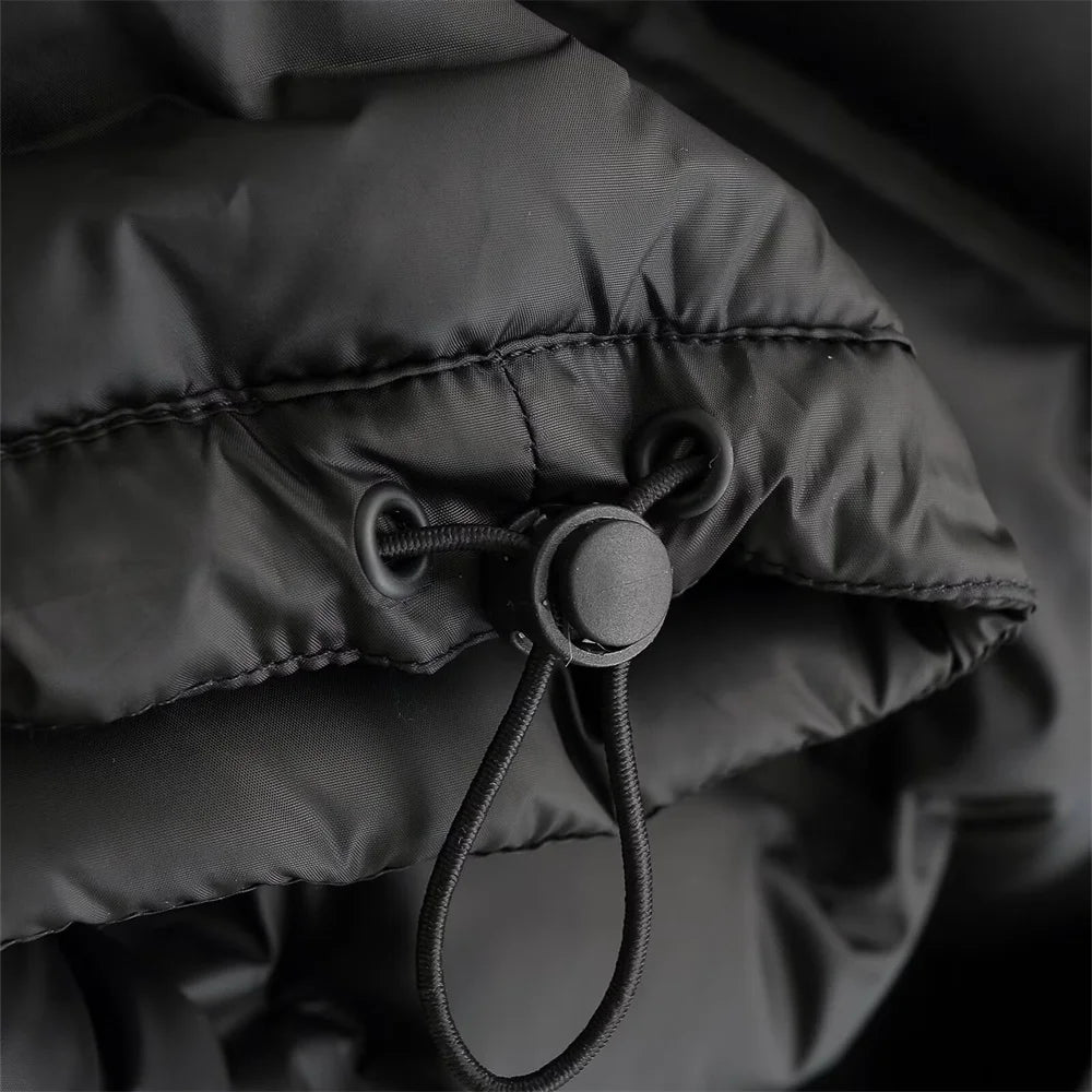 Autumn and winter new women's clothing European and American style fashionable versatile splicing short cotton jacket