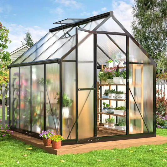 6x7.5 FT Greenhouse for Outdoors,