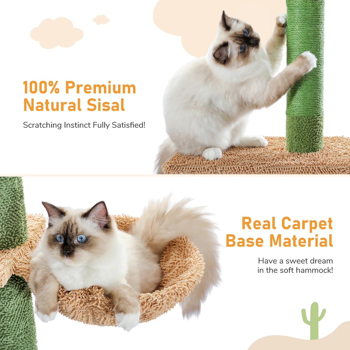 Cat Tree 5-Tier Floor to Ceiling