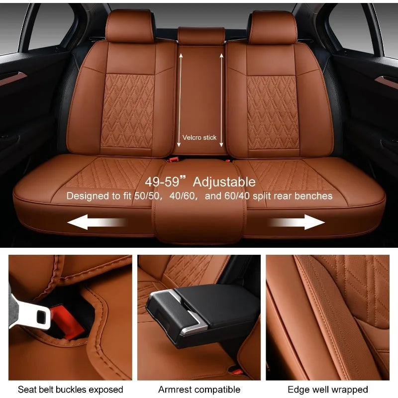 Complete set of car seat covers,