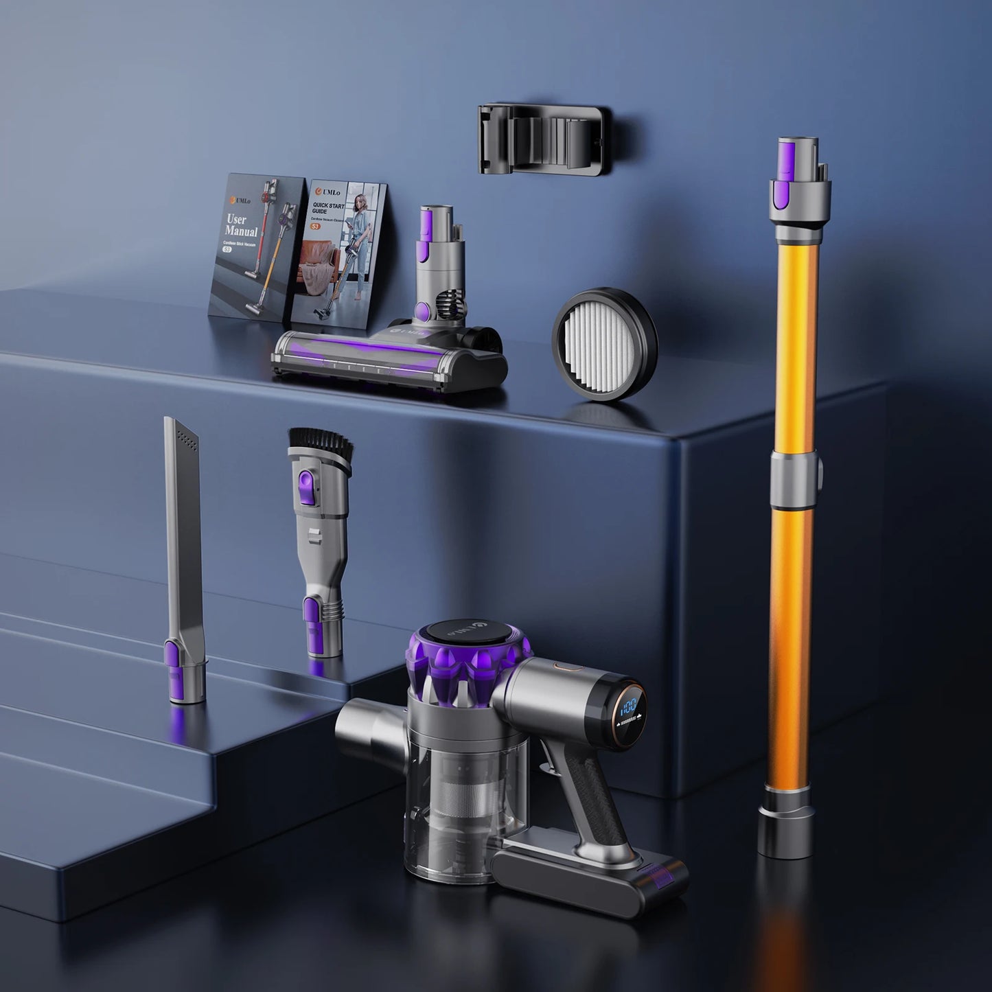 YISORA Cordless Vacuum Cleaner,