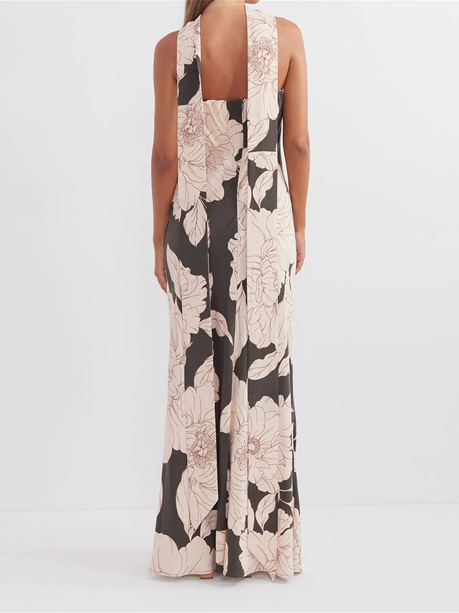 Elegant Off-Shoulder Maxi Dress