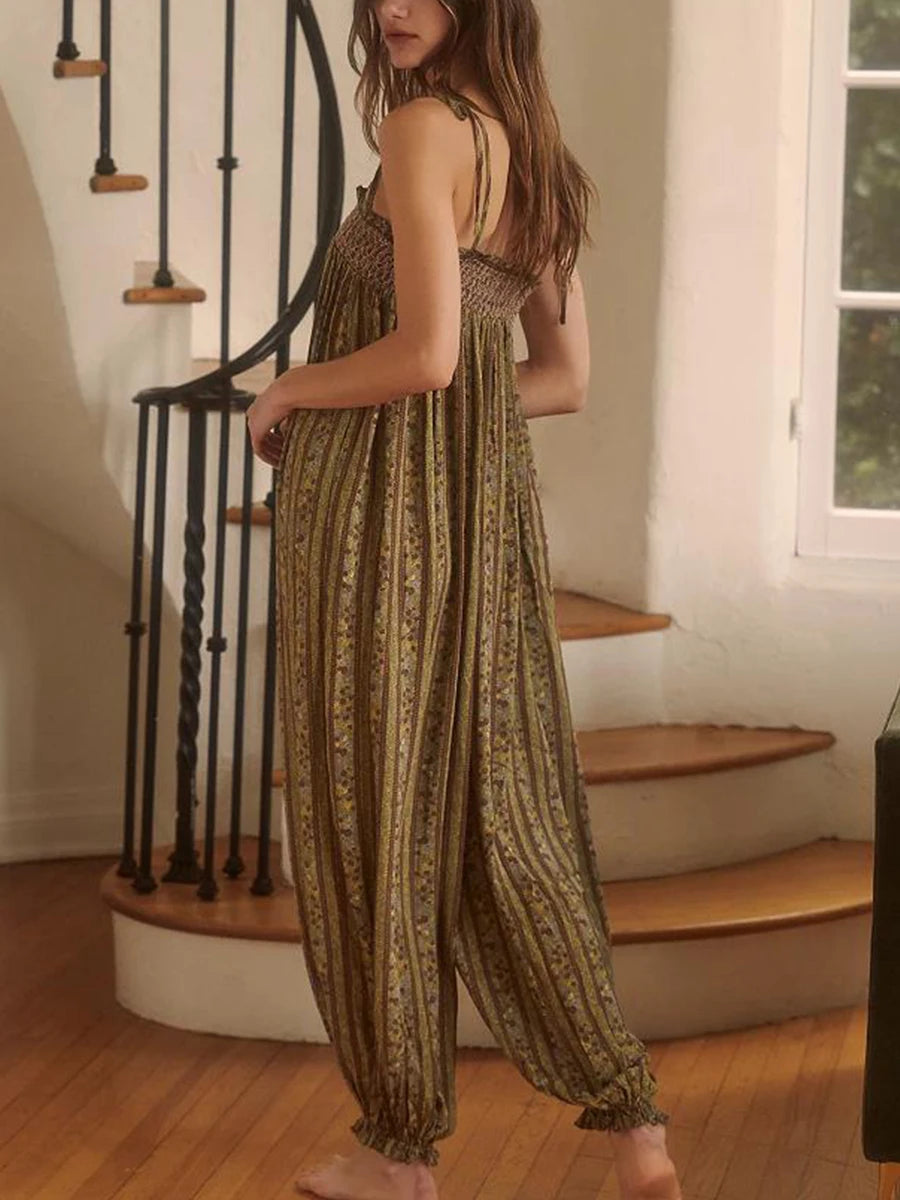 Women Summer Cami Jumpsuits