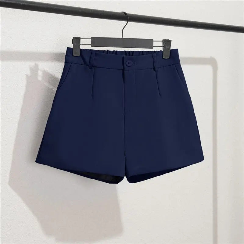 Solid Casual Elegant Trendy OL Office Lady Short Women's Pants