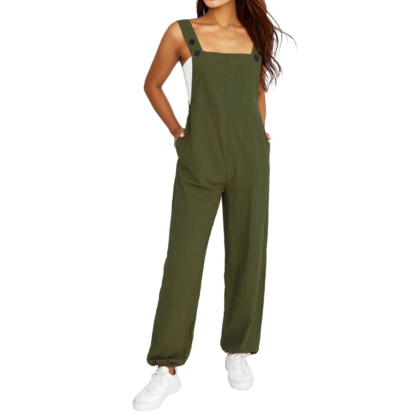 Women Jumpsuit Elegant Sleeveless