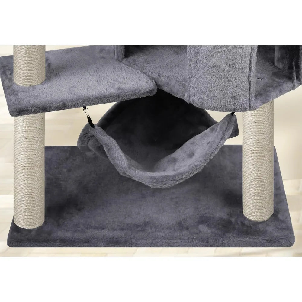 Cat Tree with Large Hammock,