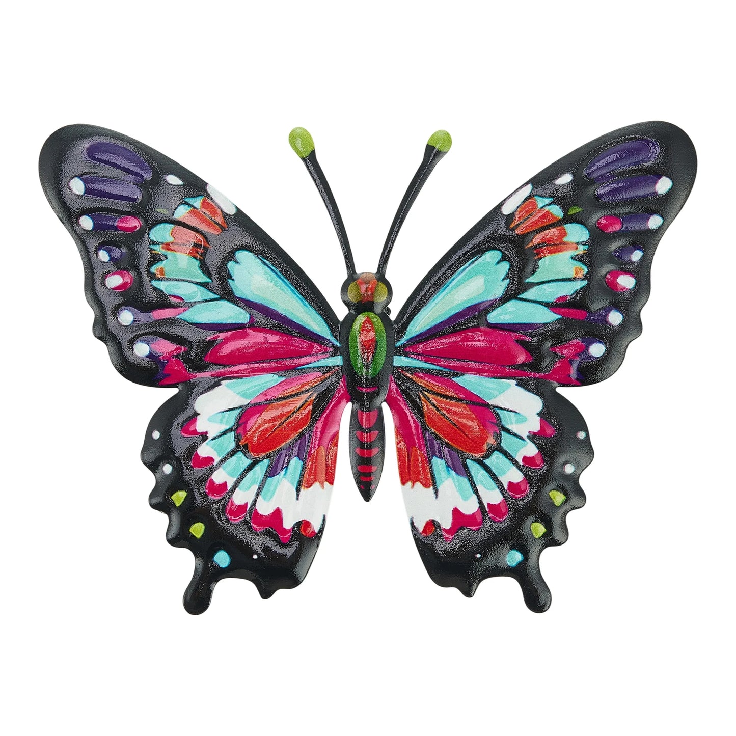 Vibrant Metal Butterfly Wall Decor Sculpture for Indoor Outdoor Home Garden  Decoration