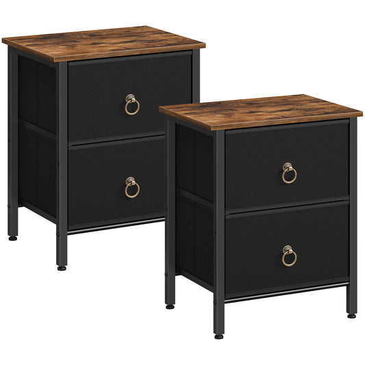 Nightstand Set of 2, ,