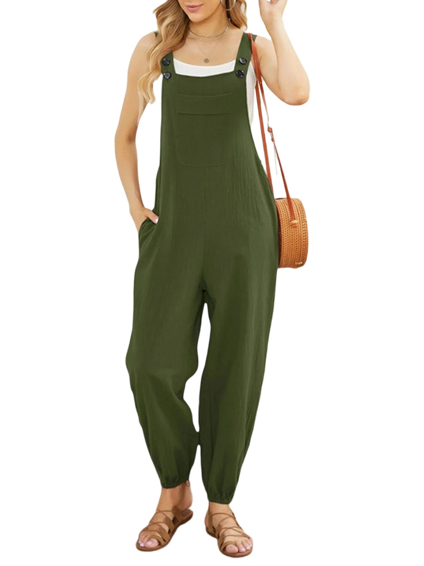Women Jumpsuit Elegant Sleeveless