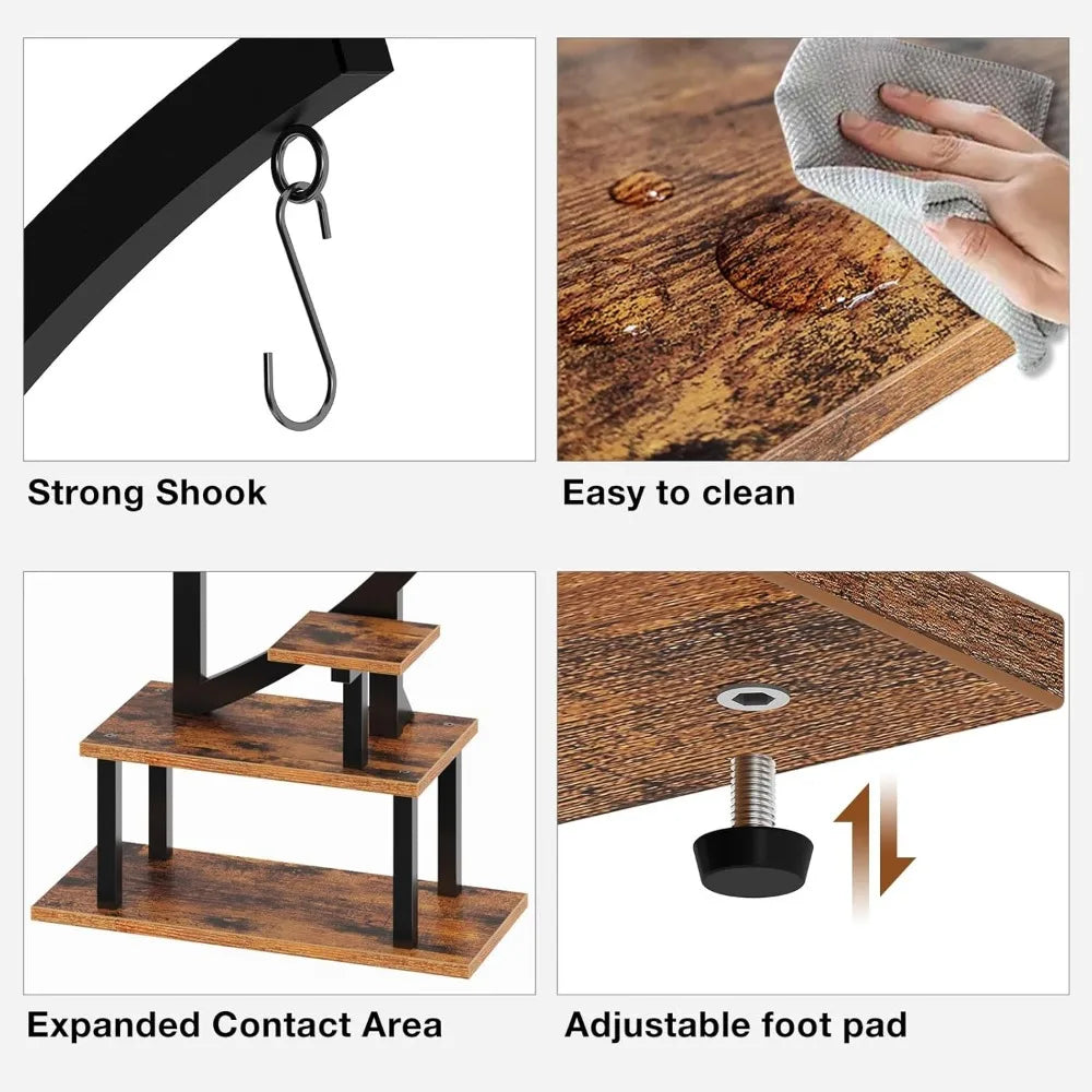 Plant Stand with Grow Lights,