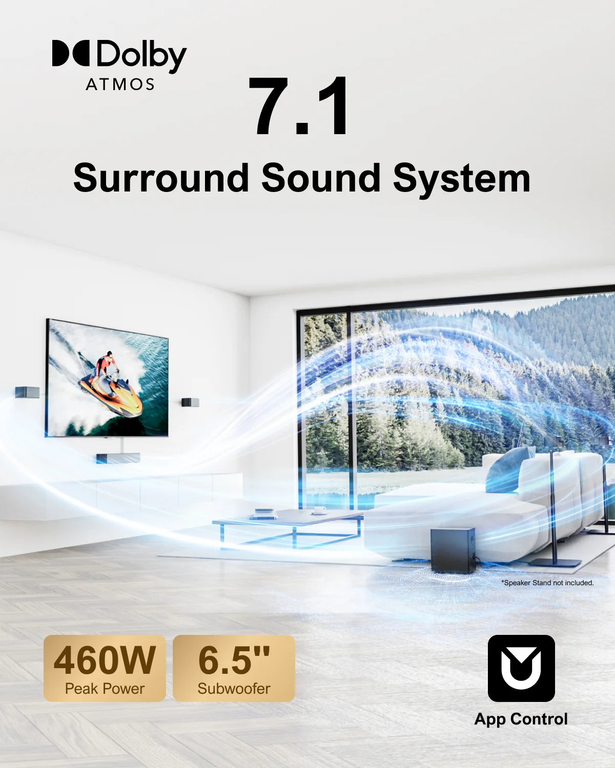 , Home Theater Bluetooth Speaker