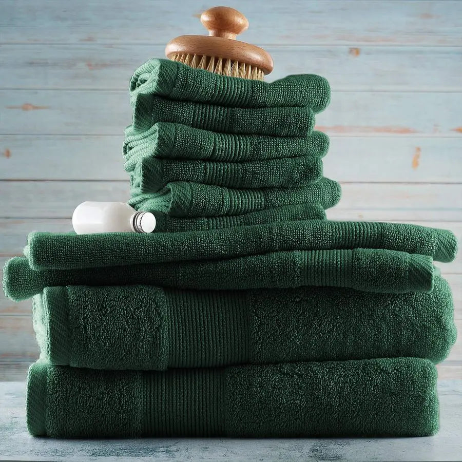 Bath Towels for Bathroom 100 Ring Spun Cotton Luxury Bathroom Towels Ultra Soft amp Highly Absorbent, Bath Towels Set of 10 Hunt