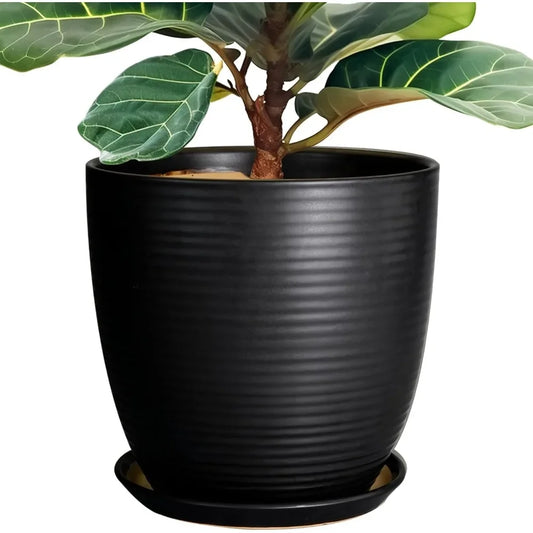 12 Inch Pots for Plants - Ceramic Planter Pot,