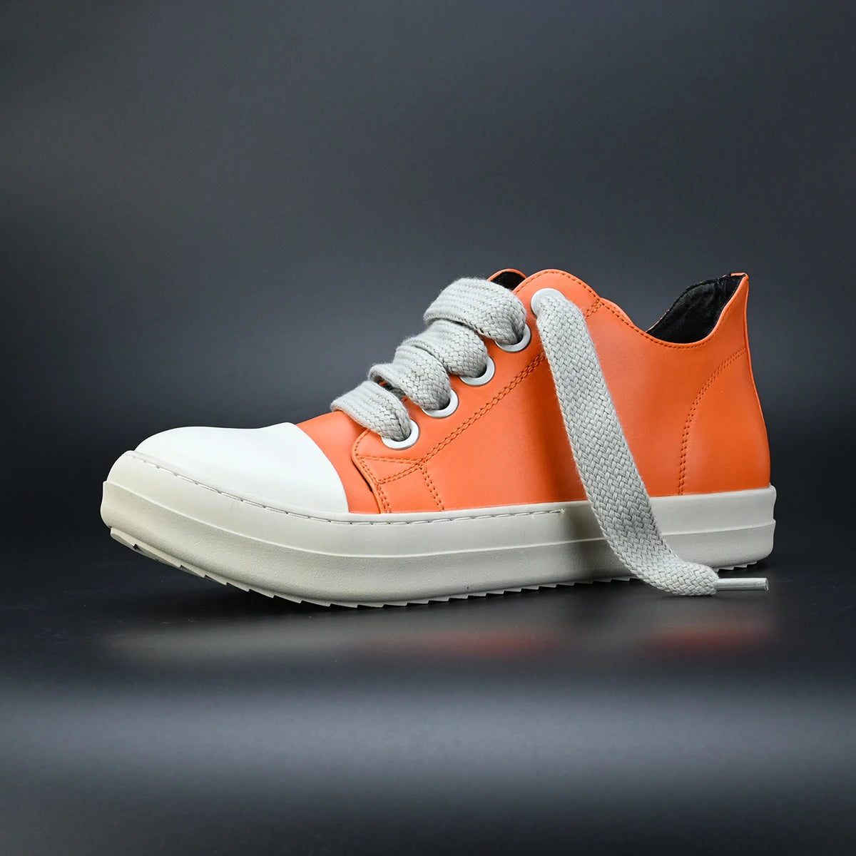 Men Shoe Black Canvas Low Top