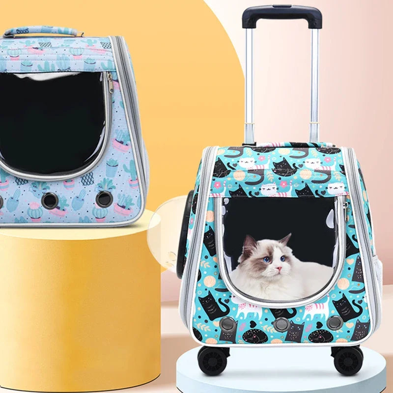Cat Bag Handrail Shoulder Back