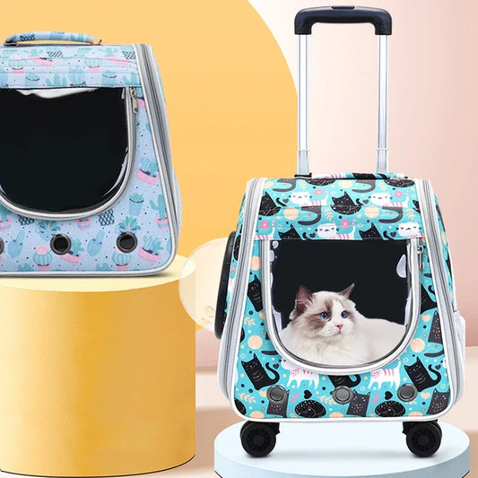 Cat Bag Handrail Shoulder Back
