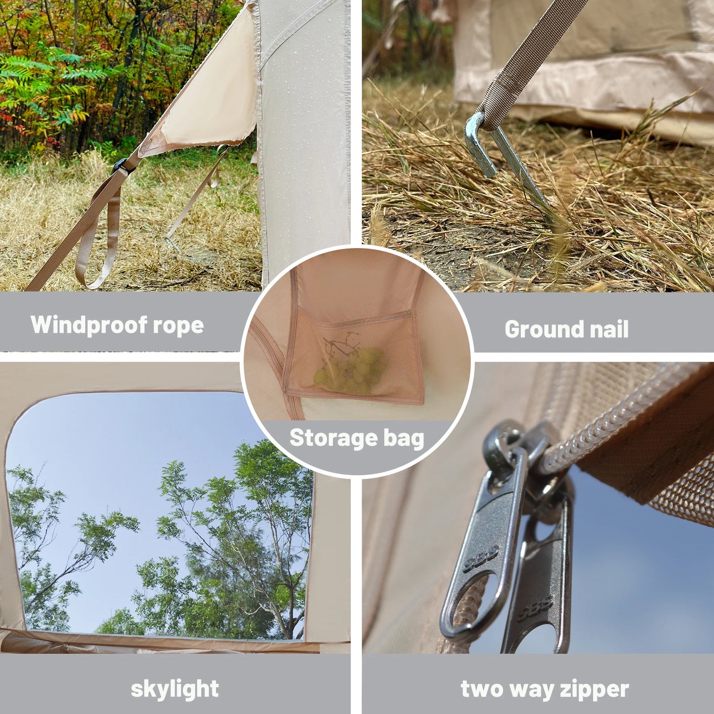 Inflatable Camping Tent Easy Setup Waterproof Windproof Outdoor Self-Supporting blow up tent portable house hiking