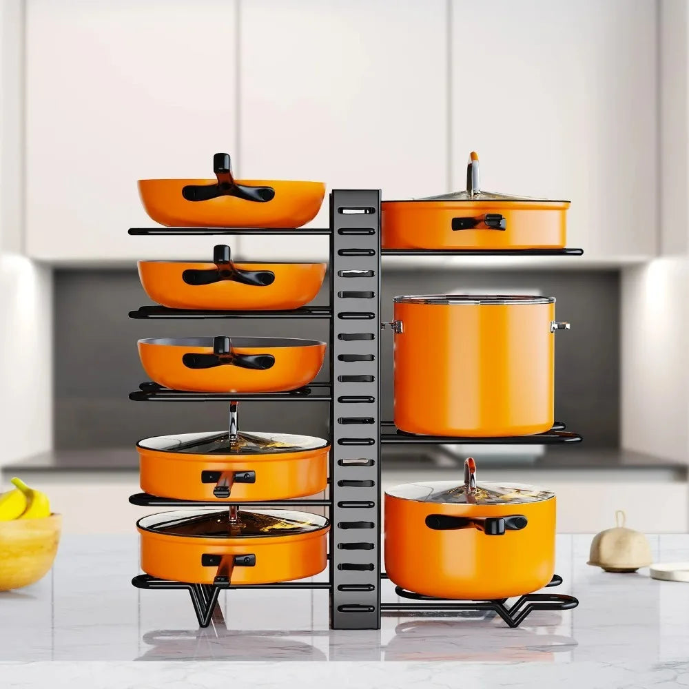 2 Pack Pot and Pan Rack,