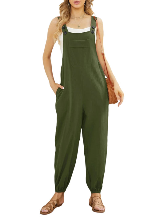 Women Jumpsuit Elegant Sleeveless