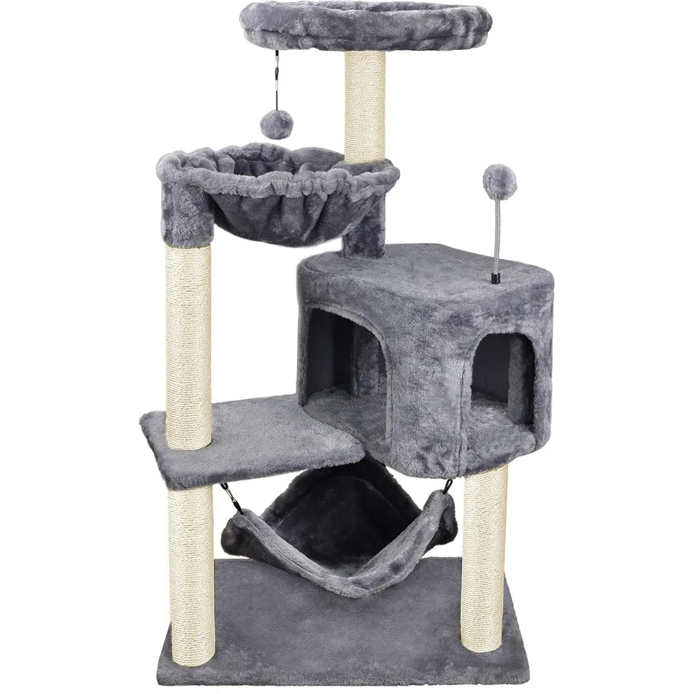 Cat Tree with Large Hammock,