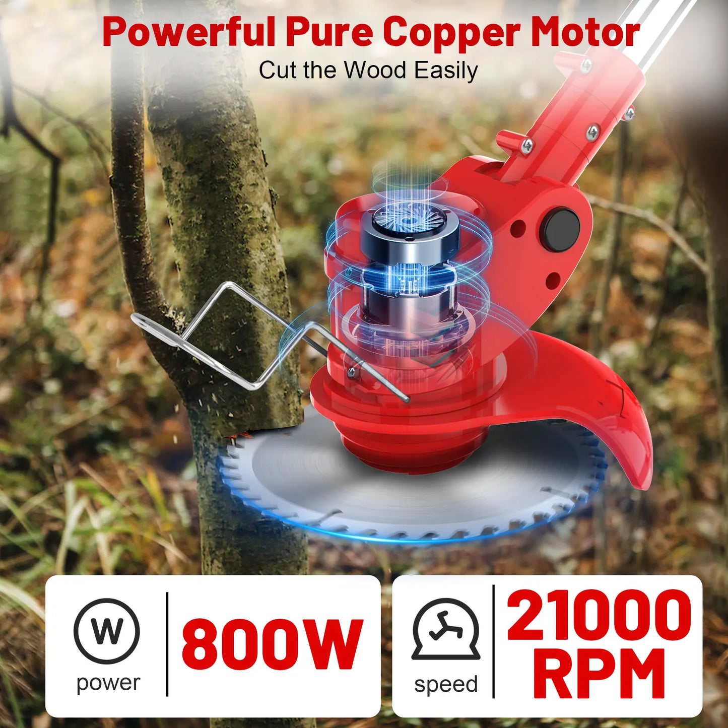24V Cordless Grass String Trimmer