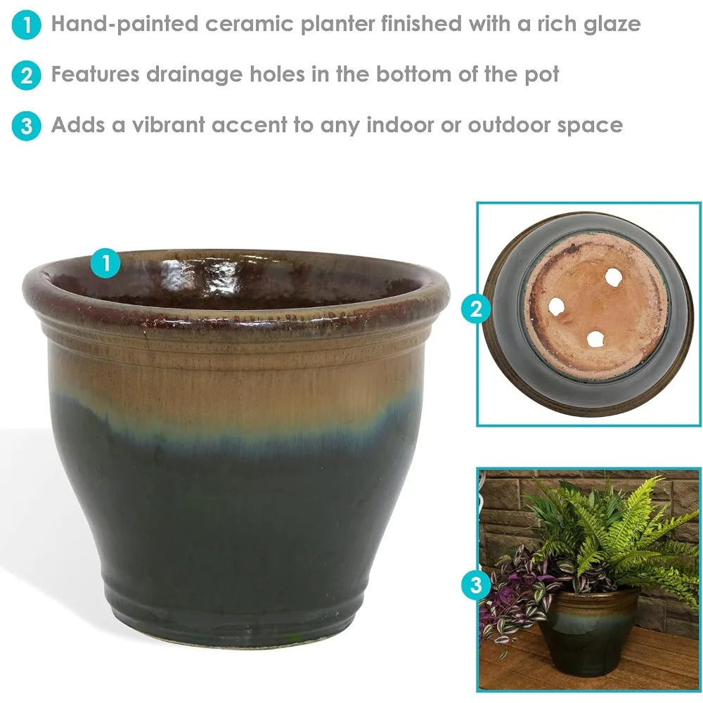 Large Ceramic Planter -